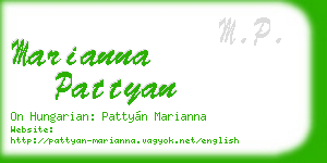 marianna pattyan business card