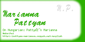 marianna pattyan business card